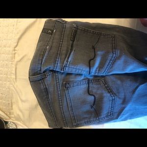 Grey wash seven for man kind skinny jeans